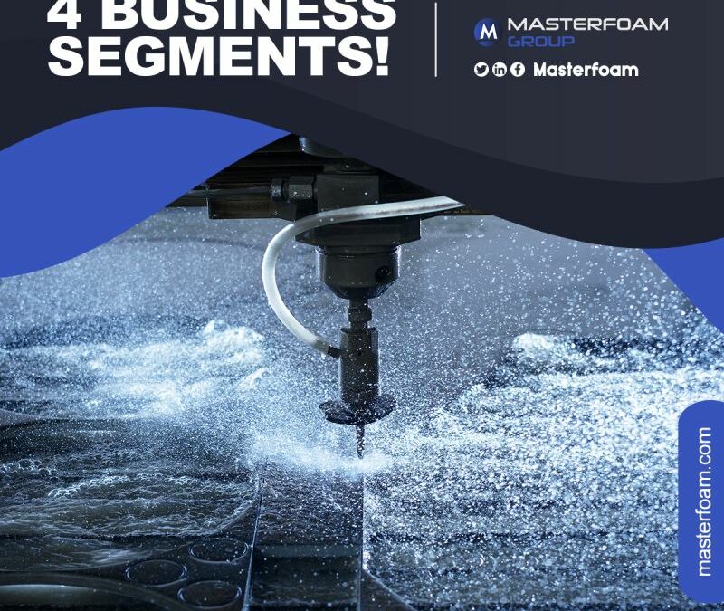 Masterfoam offers 4 differrent business segments