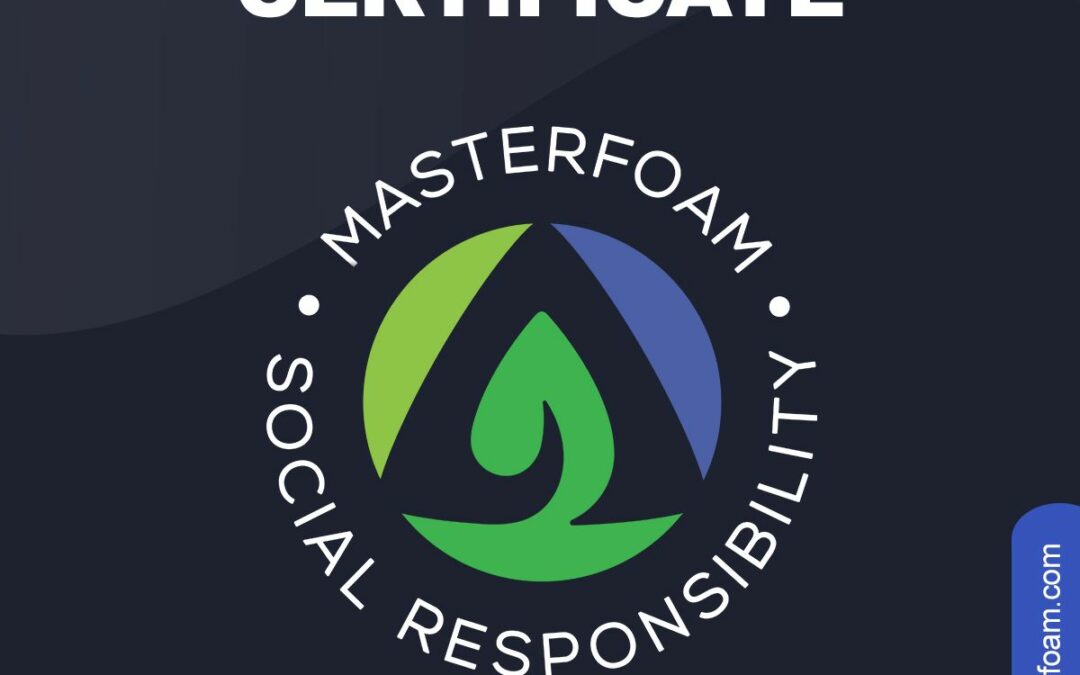 Masterfoam in Romania has achieved ISO 14001 certification