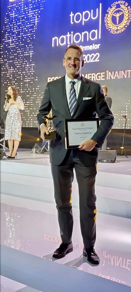 Nuestra planta de Rumanía recibe el Premio a la excelencia empresarial excepcional